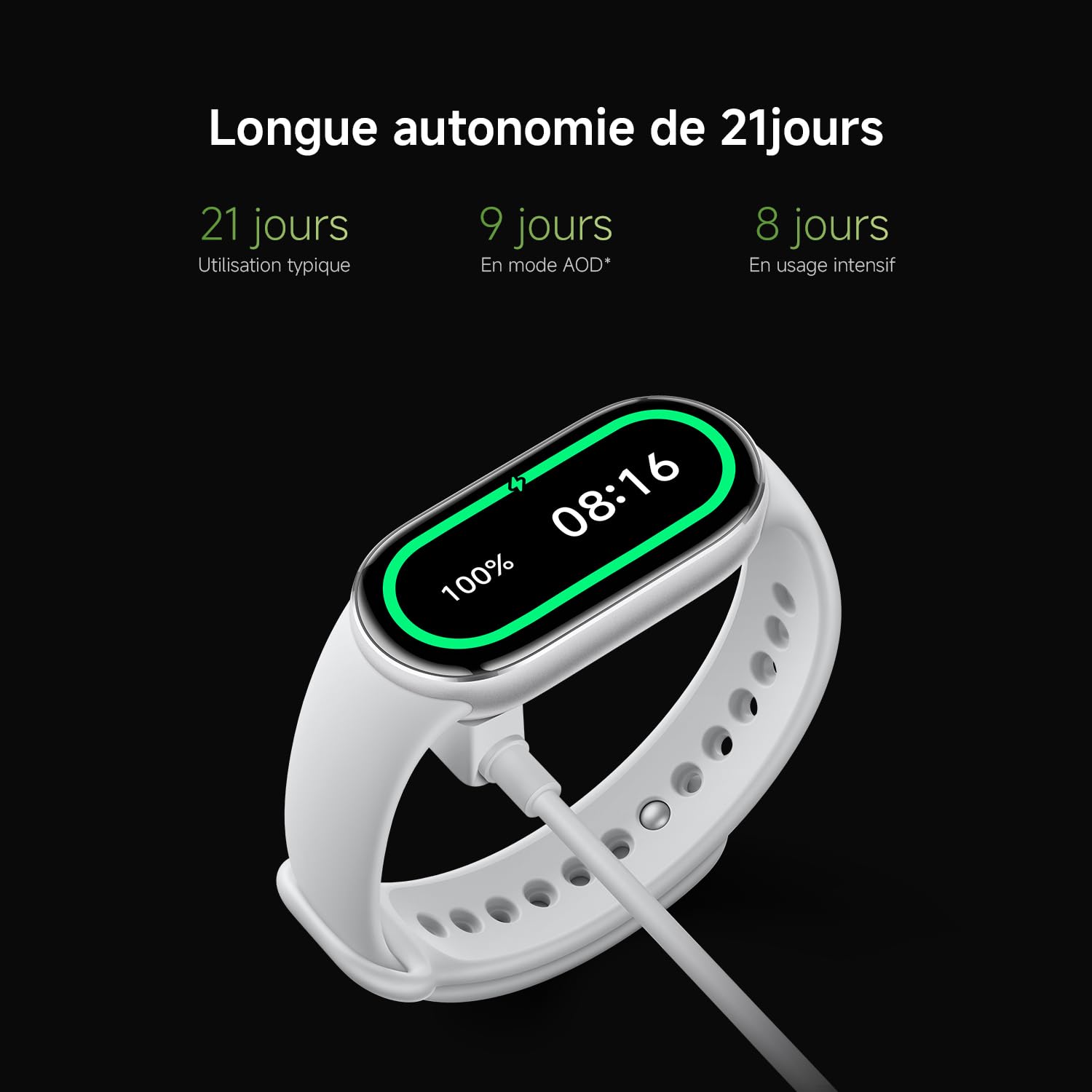 Xiaomi Smart Band 10 – Bracelet Connecté AMOLED 1.72