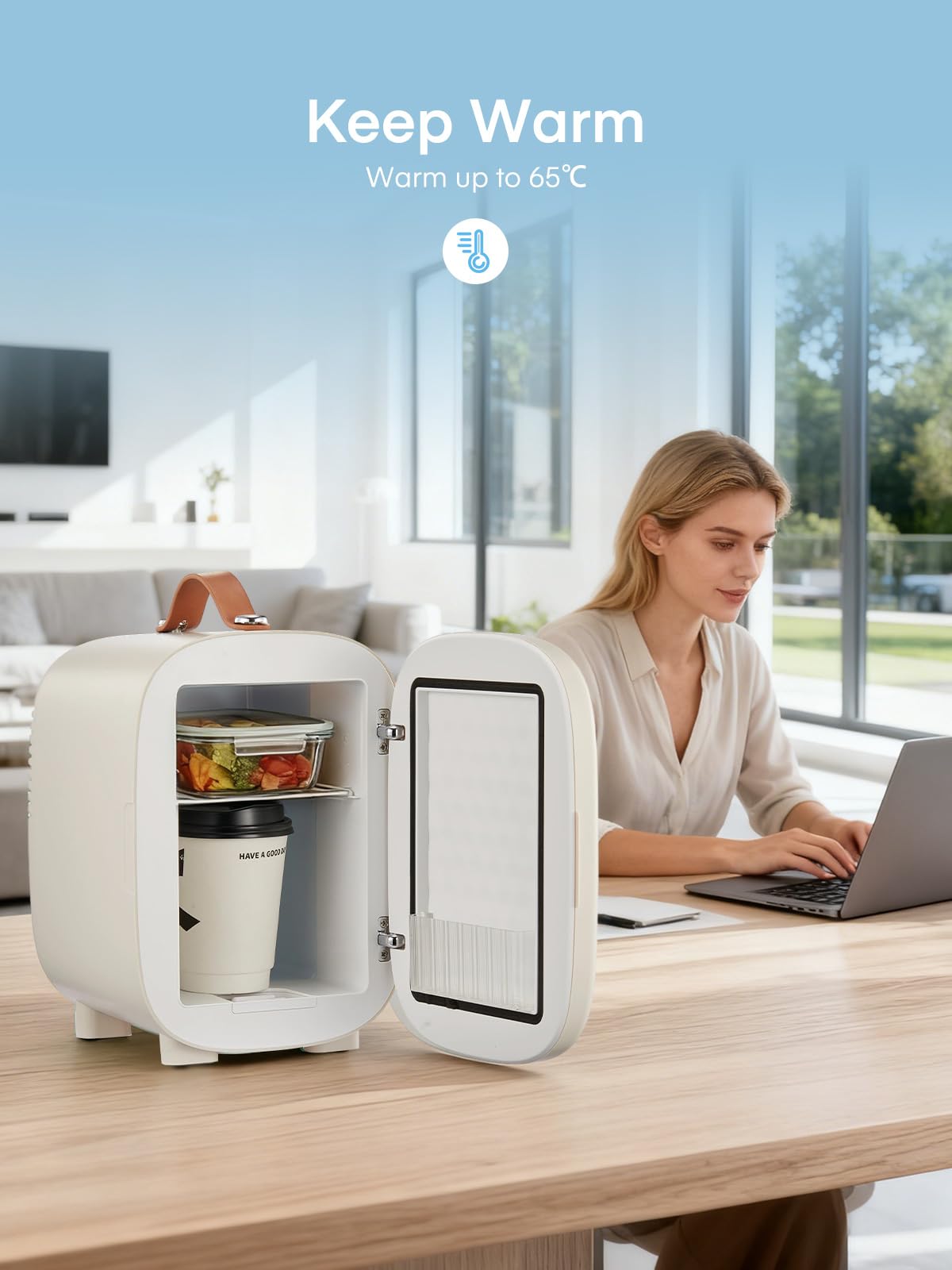 FOHERE Mini Frigo de Chambre 5L
