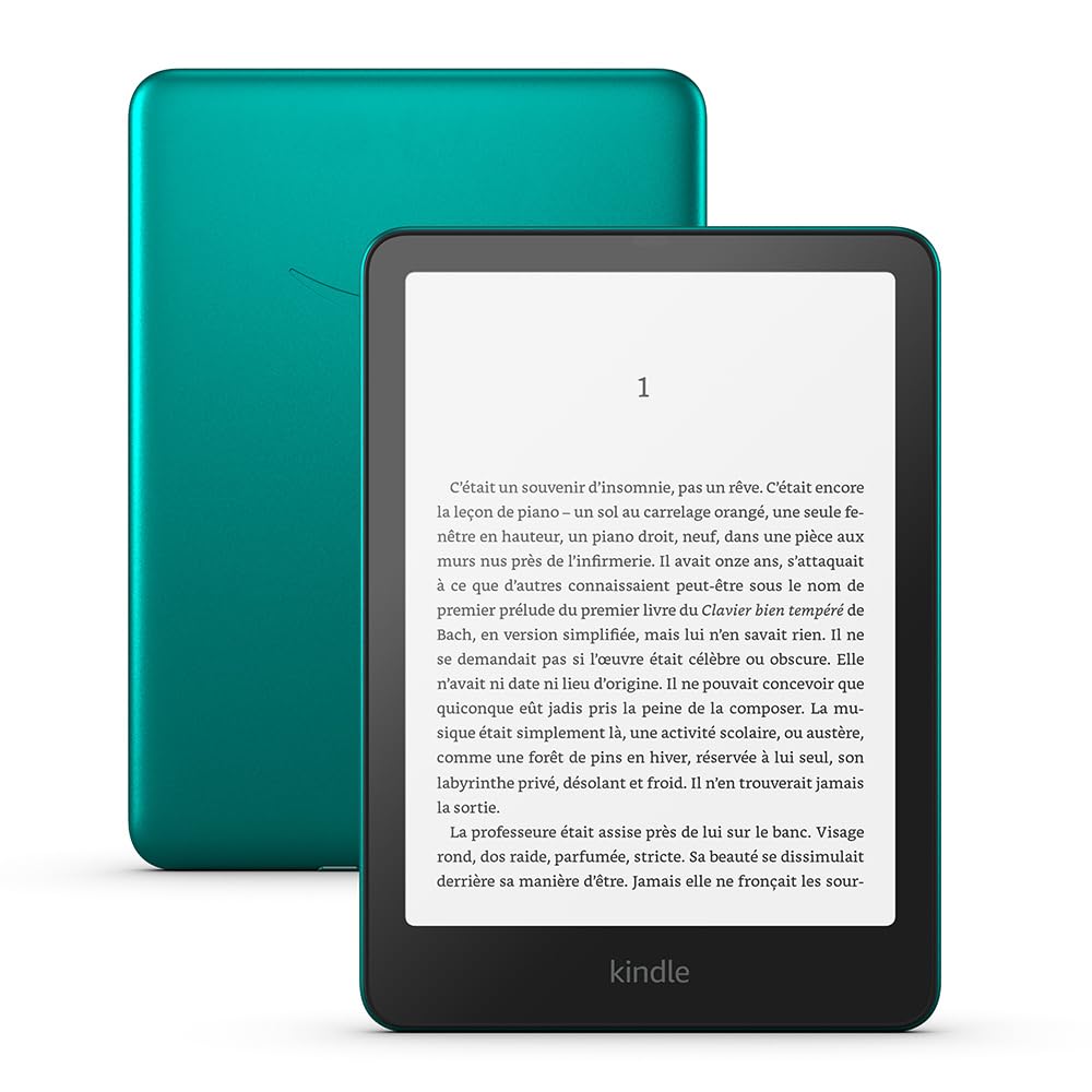Amazon Kindle Paperwhite (Nouvelle génération) - Notre modèle le plus rapide avec un nouvel écran antireflets et une autonomie de plusieurs semaines - 16 Go - Sans publicités - Noir