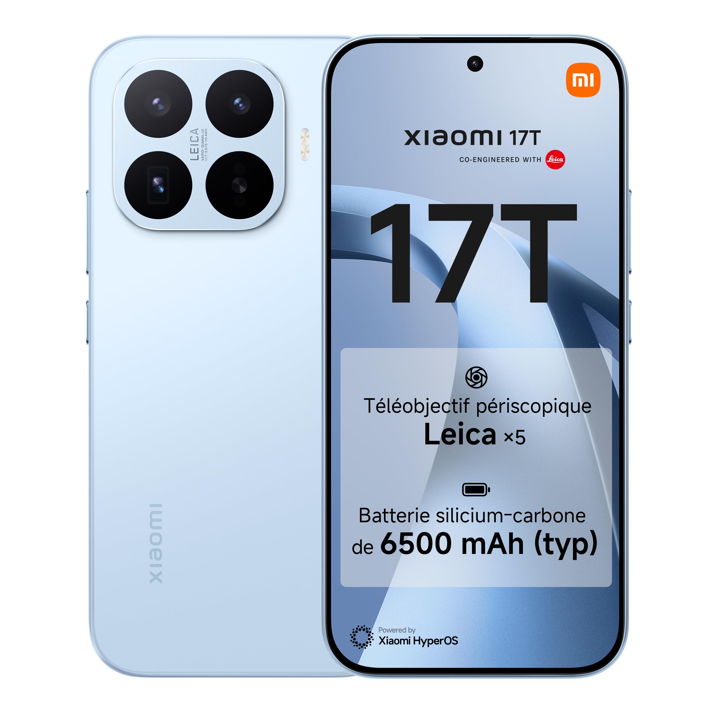 Xiaomi 17T Pro – Smartphone 12+1024 Go, écran 6,83