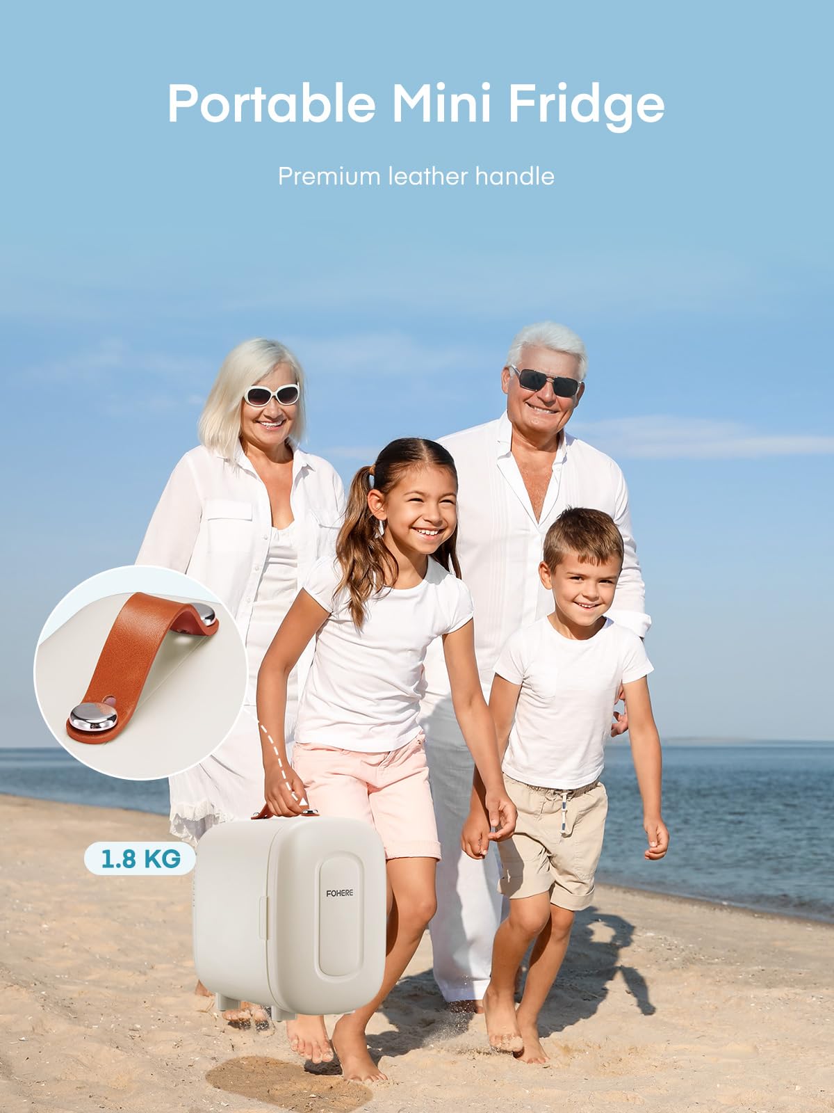 FOHERE Mini Frigo de Chambre 5L