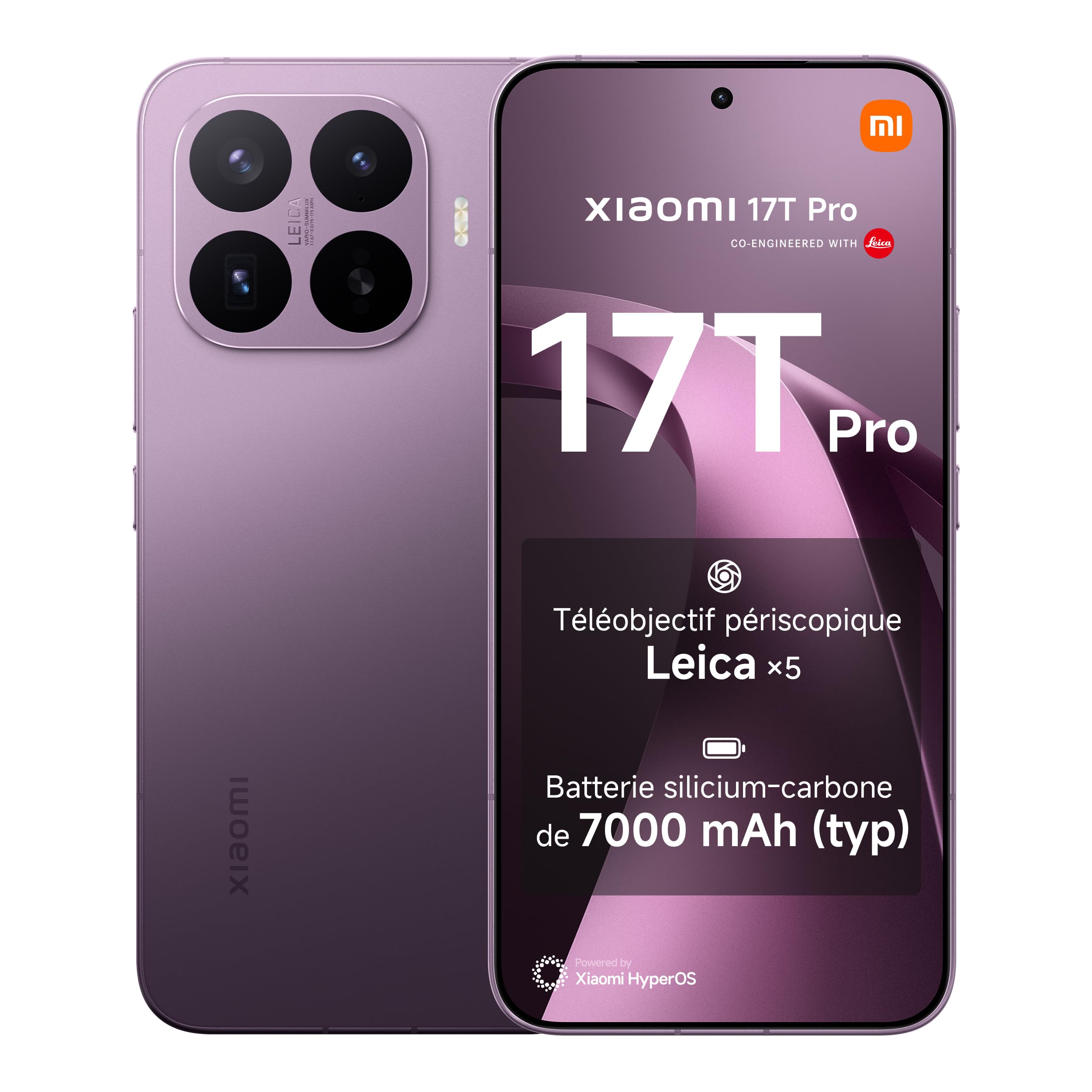 Xiaomi 17T Pro – Smartphone 12+1024 Go, écran 6,83