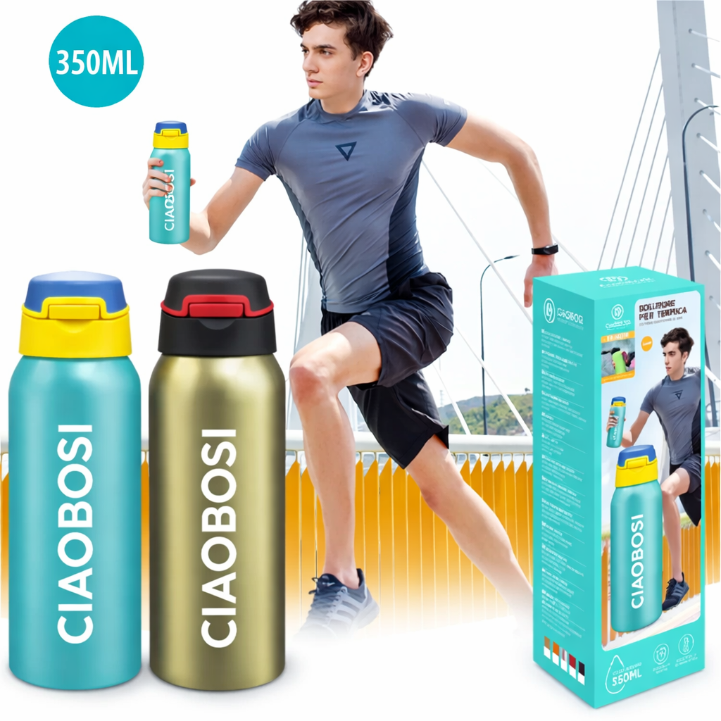 Bouteille Thermos 350ml Inox – Alimentaire Thermique TX-9074