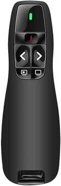 Présentateur Sans Fil 2,4 GHz – Pointeur Laser, 5 Boutons, 100 m, Plug & Play – PowerPoint, Google Slides, Keynote, PC & Mac