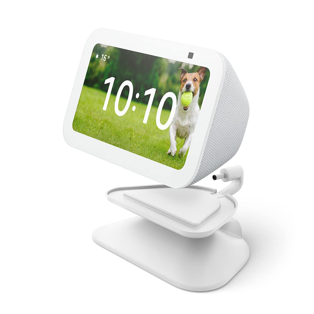 Support réglable avec port de charge USB-C pour Echo Show 5 (3e génération) | Anthracite