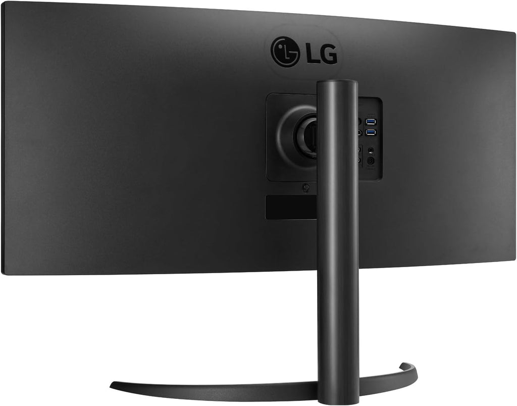 LG UltraWide 34WR55QK-B 34'' – Écran PC 21:9 QHD 3440x1440, Dalle VA 100Hz 5ms, HDR10, sRGB 99%, Réglable en Hauteur, Mode Portrait