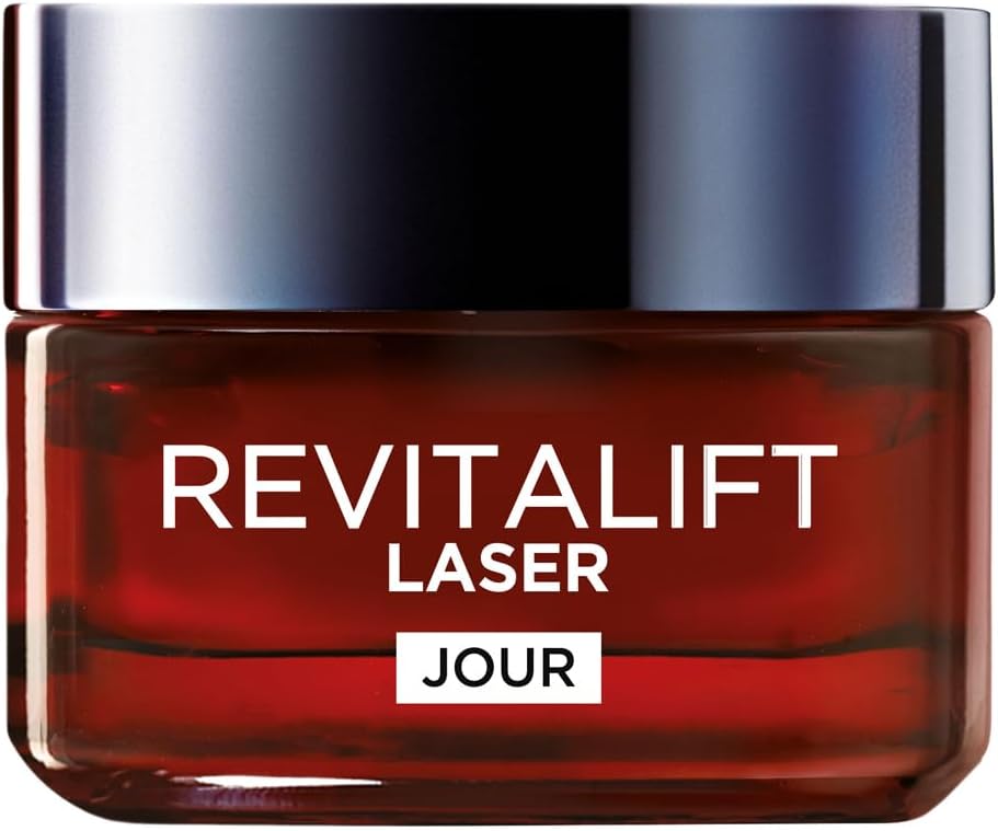 L'Oréal Paris Revitalift Laser X3 - Crème de Jour Anti-Âge FPS 25 - Acide Hyaluronique, Pro-Rétinol & Vitamine C - 50ml