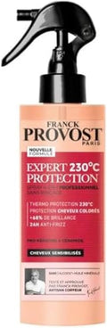 Franck Provost Soin 4-en-1 Sans Rinçage Protection Chaleur 230°C 190ml | Pro-Kératine et Céramide, +68% brillance, Action 24h anti-frizz, Sans alcool éthylique ni huile minérale