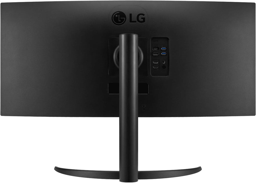LG UltraWide 34WR55QK-B 34'' – Écran PC 21:9 QHD 3440x1440, Dalle VA 100Hz 5ms, HDR10, sRGB 99%, Réglable en Hauteur, Mode Portrait