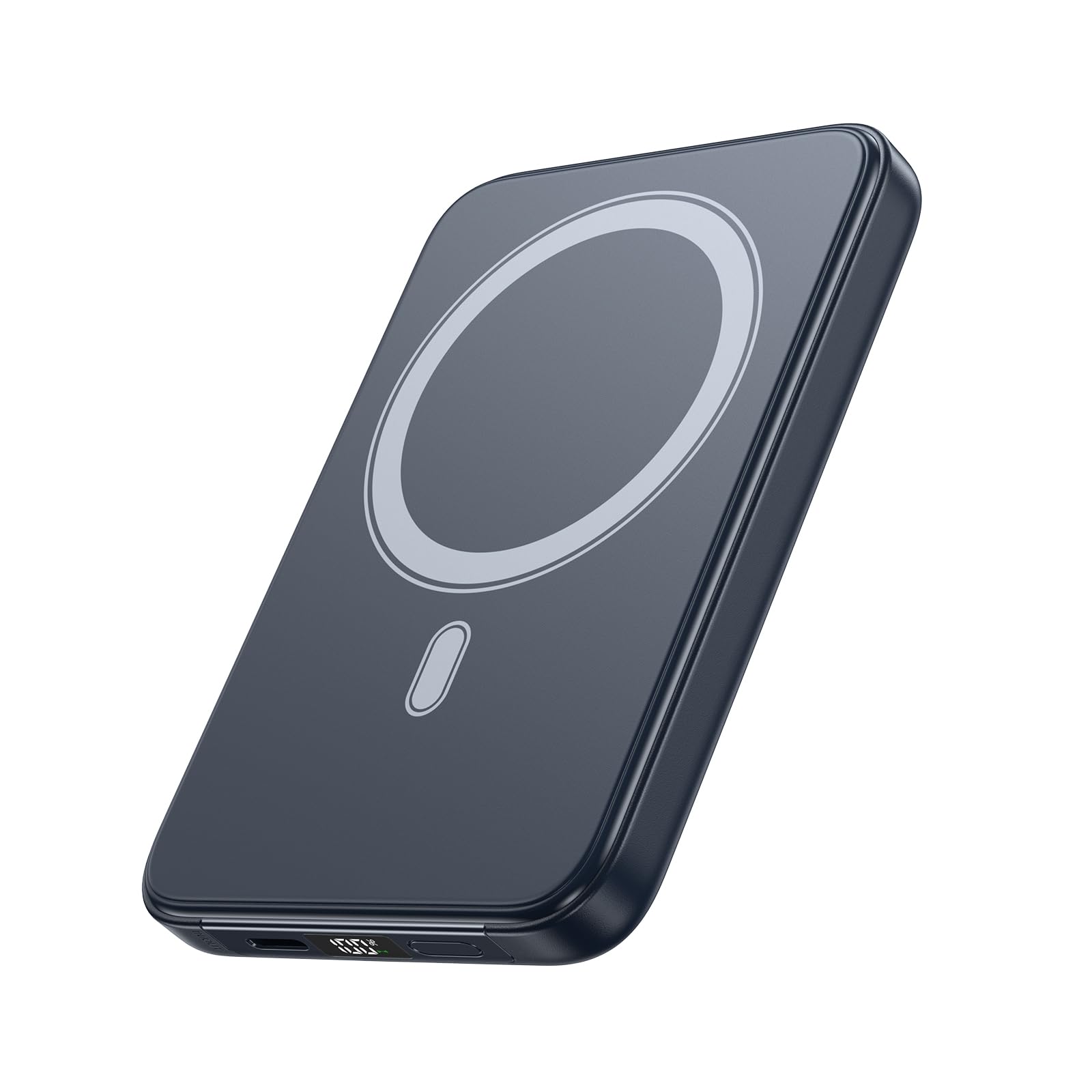 A ADDTOP Magnétique Batterie Externe 10000mAh, 20W USB-C & 15W sans Fil Charge Rapide for Magnet Powerbank Portable Chargeur Con LED Compatible avec iPhone 17 16 15 14 13 12 Séries