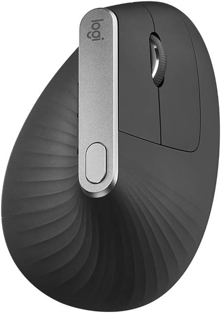 Logitech MX Vertical – Souris Ergonomique Sans Fil Bluetooth & 2,4 GHz, 4000 PPP, Graphite