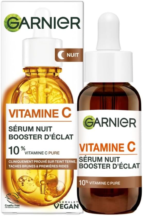 GARNIER SkinActive Vitamine C - Coffret Crème Sorbet Hydratante Fresh & Bright 85ml + Sérum Jour 30ml