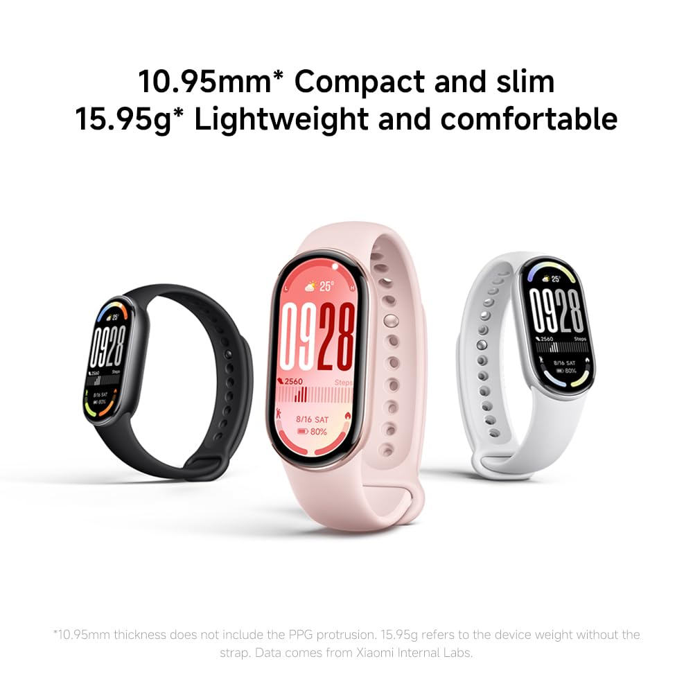 Xiaomi Smart Band 10 – Bracelet Connecté AMOLED 1.72