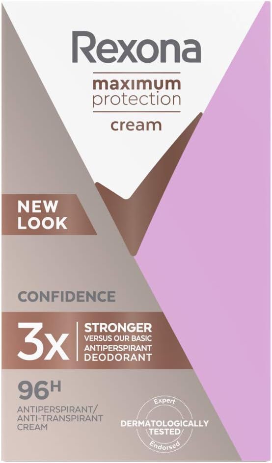 Rexona Maximum Protection Déodorant Femme Stick Clean Scent 45ml – Anti-Transpirant 96h