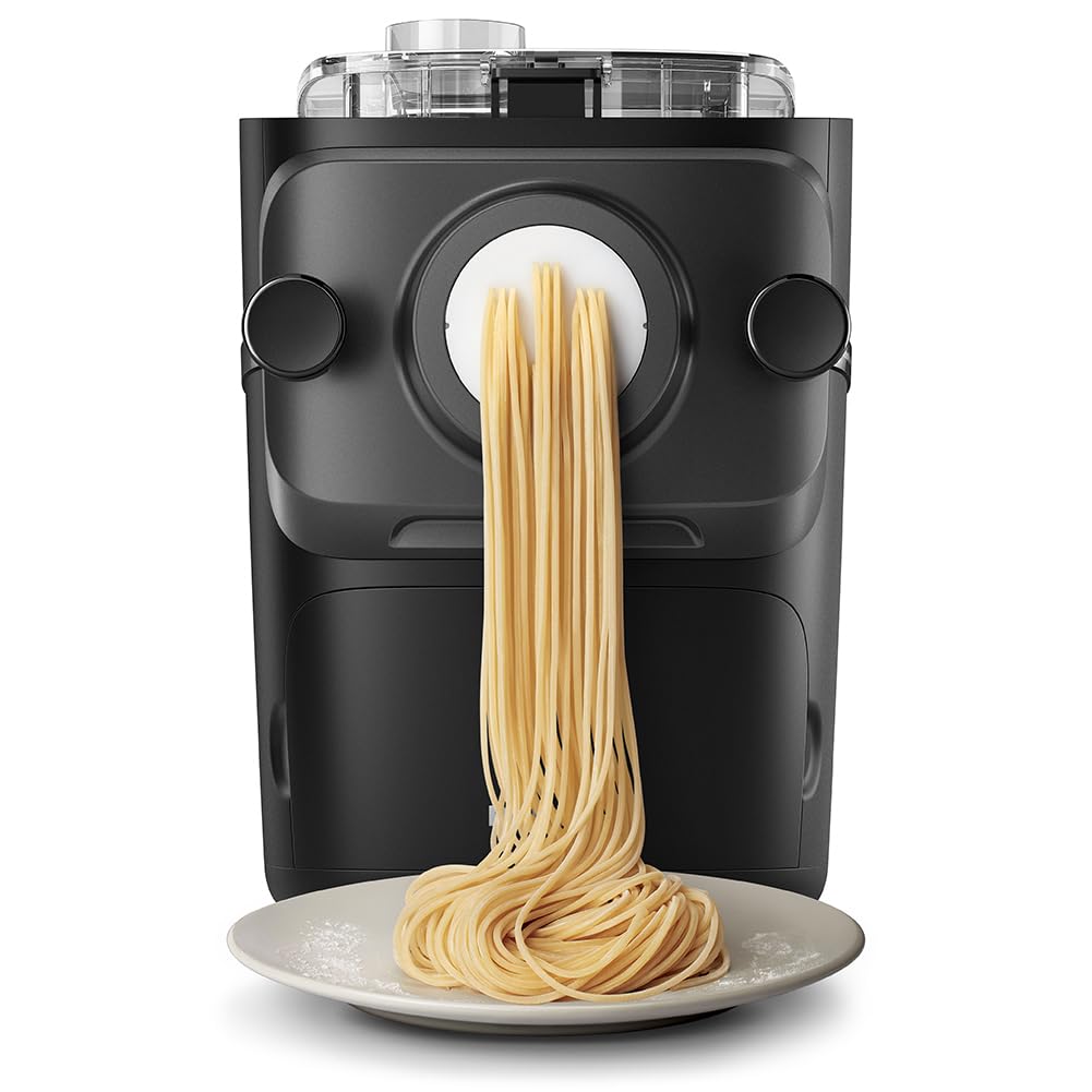 Philips Machine à Pâtes Série 7000 HR2665/93 – ProExtrude, Pesée Automatique, 8 Formes, 8 Portions