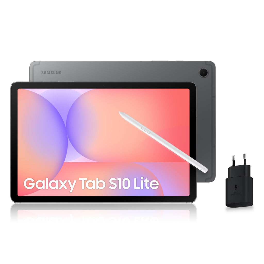 Samsung Galaxy Tab S10 Lite 10.9'' Wi-Fi – 128 Go, S Pen Inclus, Chargeur 25W, Android 15, Gris | Version FR