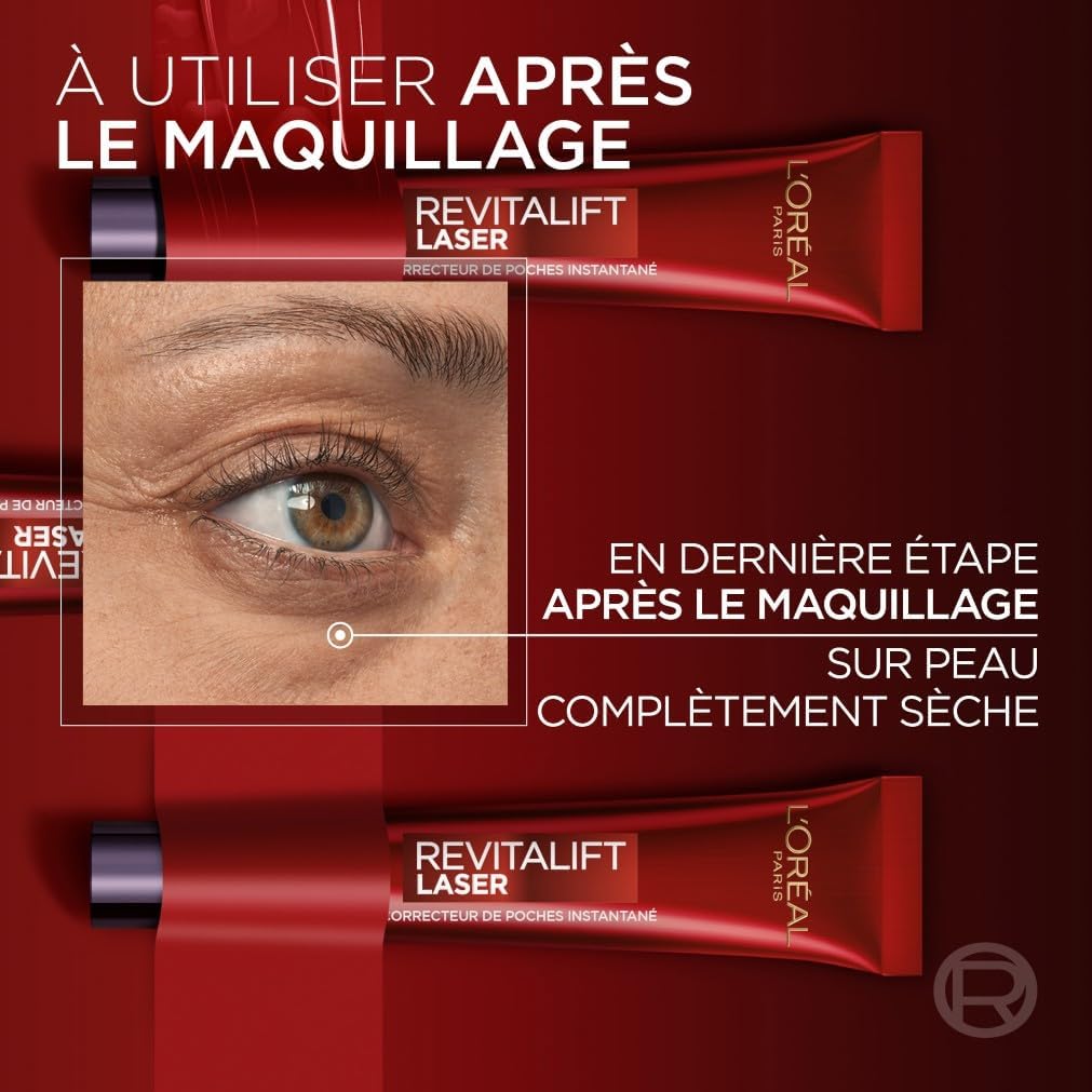 L'Oréal Paris Revitalift Laser X3 - Crème de Jour Anti-Âge FPS 25 - Acide Hyaluronique, Pro-Rétinol & Vitamine C - 50ml