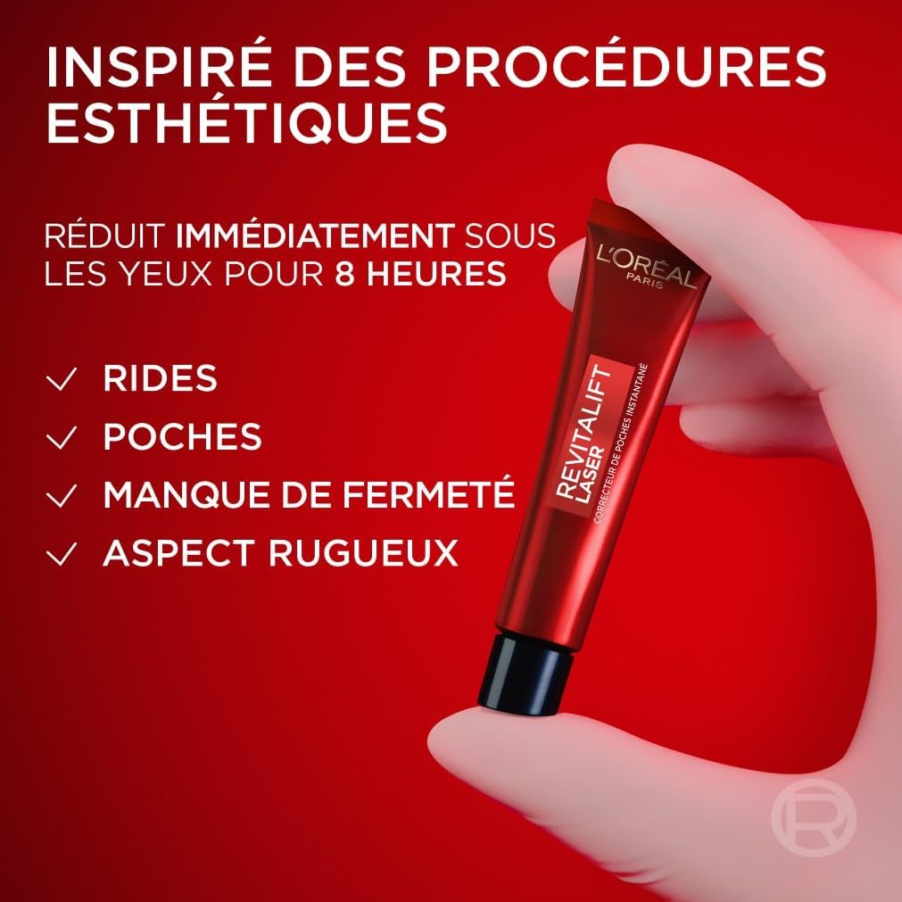 L'Oréal Paris Revitalift Laser X3 - Crème de Jour Anti-Âge FPS 25 - Acide Hyaluronique, Pro-Rétinol & Vitamine C - 50ml