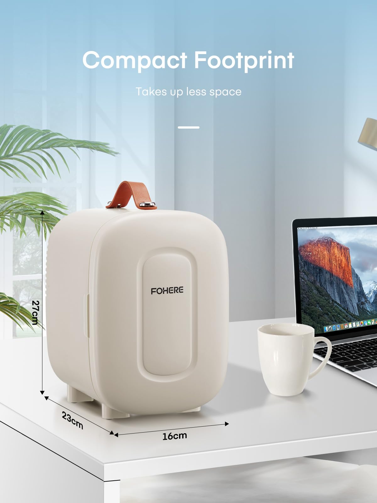 FOHERE Mini Frigo de Chambre 5L