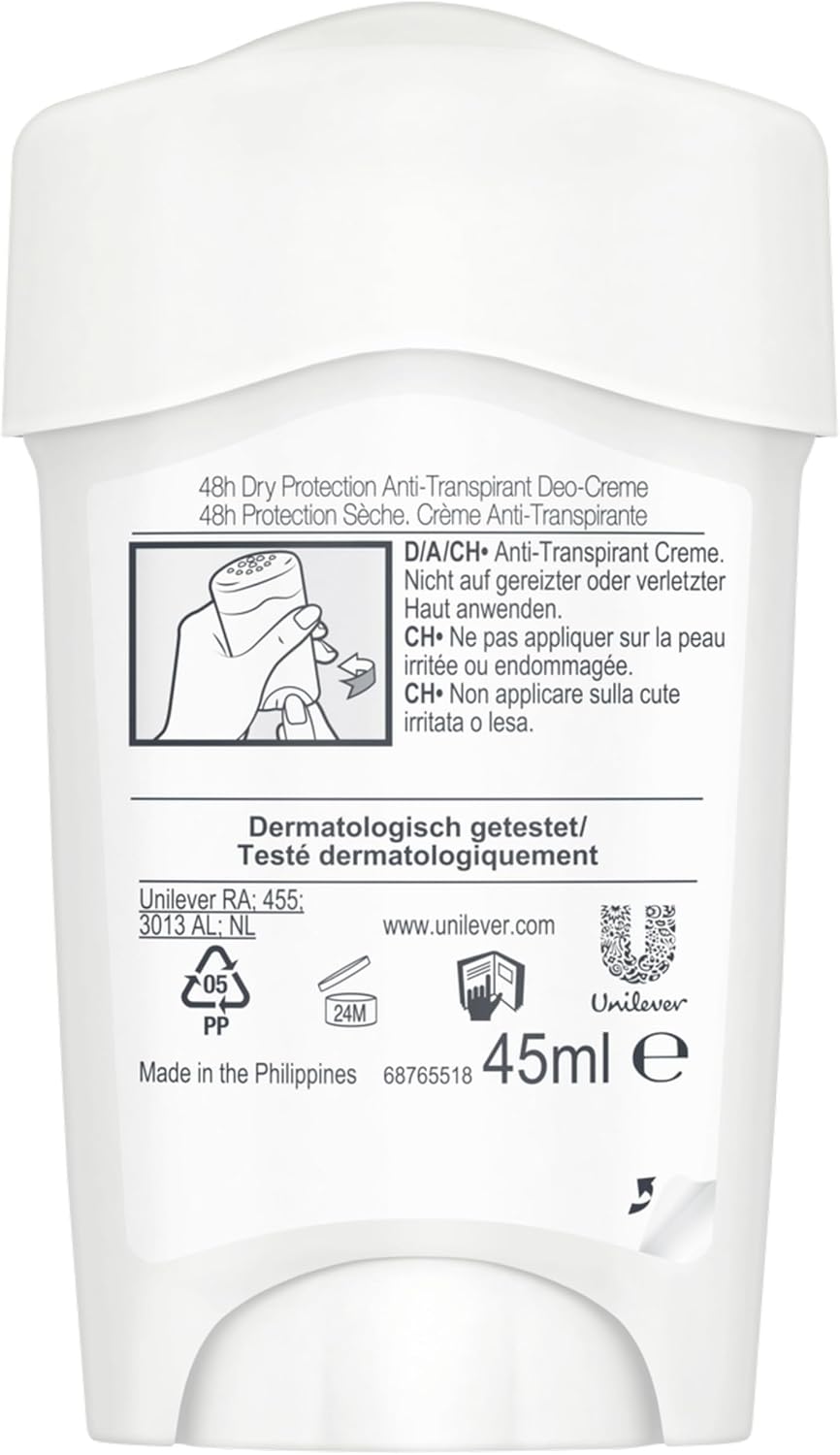 Rexona Maximum Protection Déodorant Femme Stick Clean Scent 45ml – Anti-Transpirant 96h