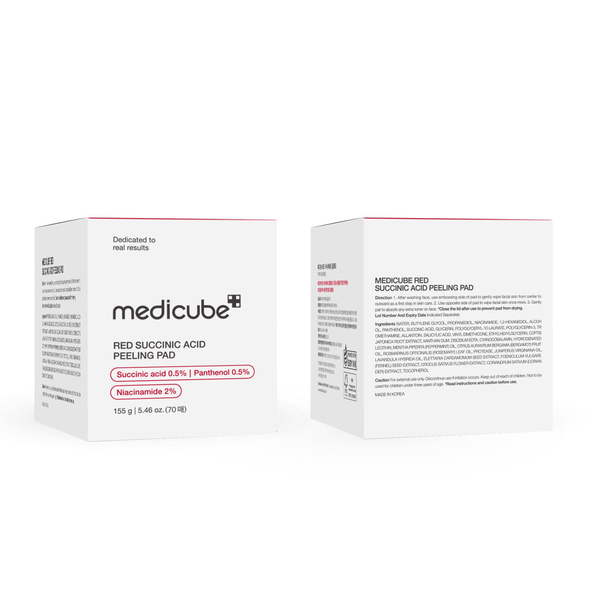 medicube Zero Pore Pad 2.0 Pads Exfoliants Soin des Pores
