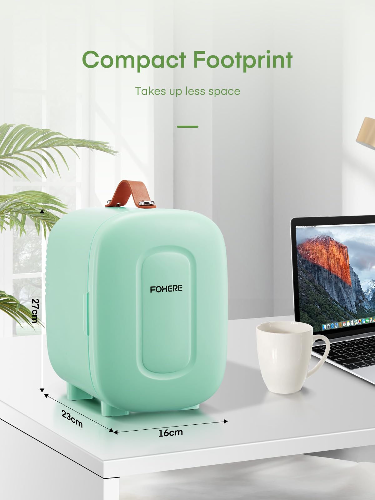 FOHERE Mini Frigo de Chambre 5L