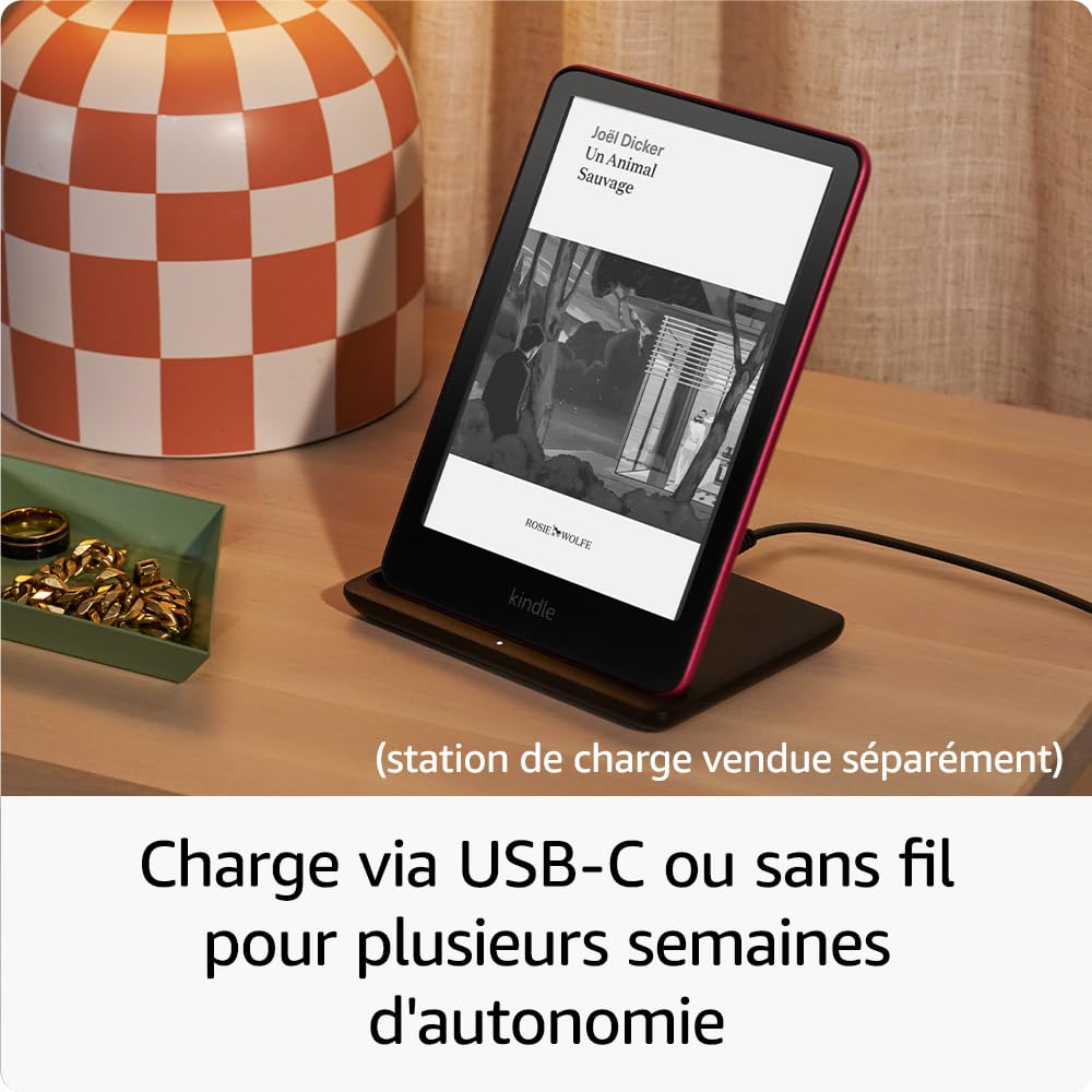 Amazon Kindle Paperwhite (Nouvelle génération) - Notre modèle le plus rapide avec un nouvel écran antireflets et une autonomie de plusieurs semaines - 16 Go - Sans publicités - Noir