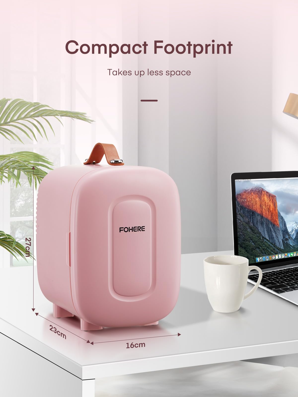 FOHERE Mini Frigo de Chambre 5L