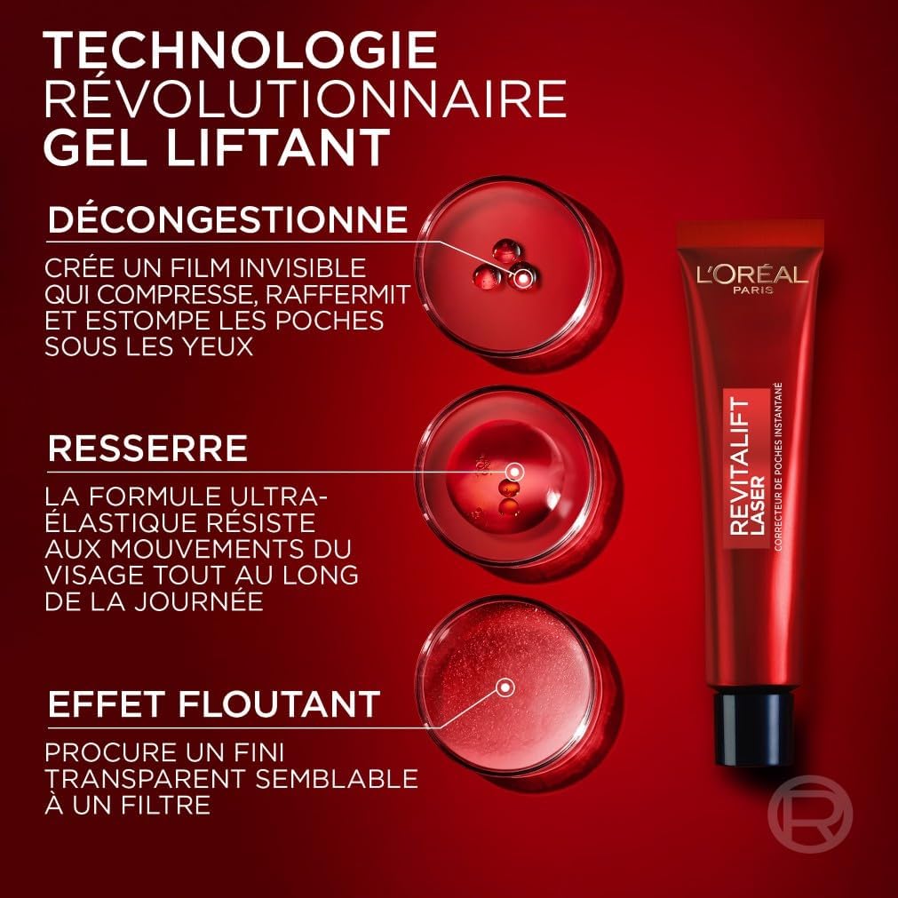 L'Oréal Paris Revitalift Laser X3 - Crème de Jour Anti-Âge FPS 25 - Acide Hyaluronique, Pro-Rétinol & Vitamine C - 50ml