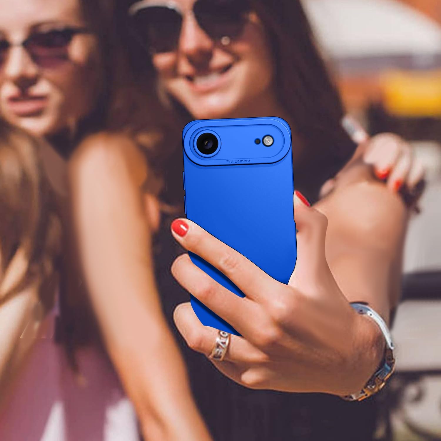 Tenphone Coque iPhone 15 (6,1") – TPU Souple Antichoc avec Protection Caméra