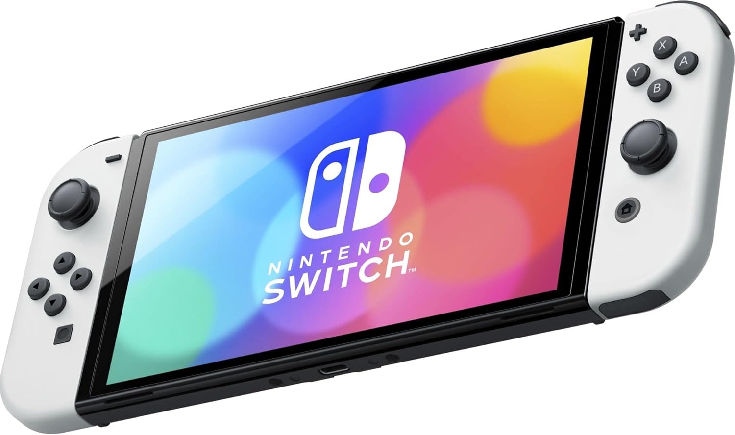 Nintendo Switch OLED Blanche – Console Portable 7 pouces 64 Go