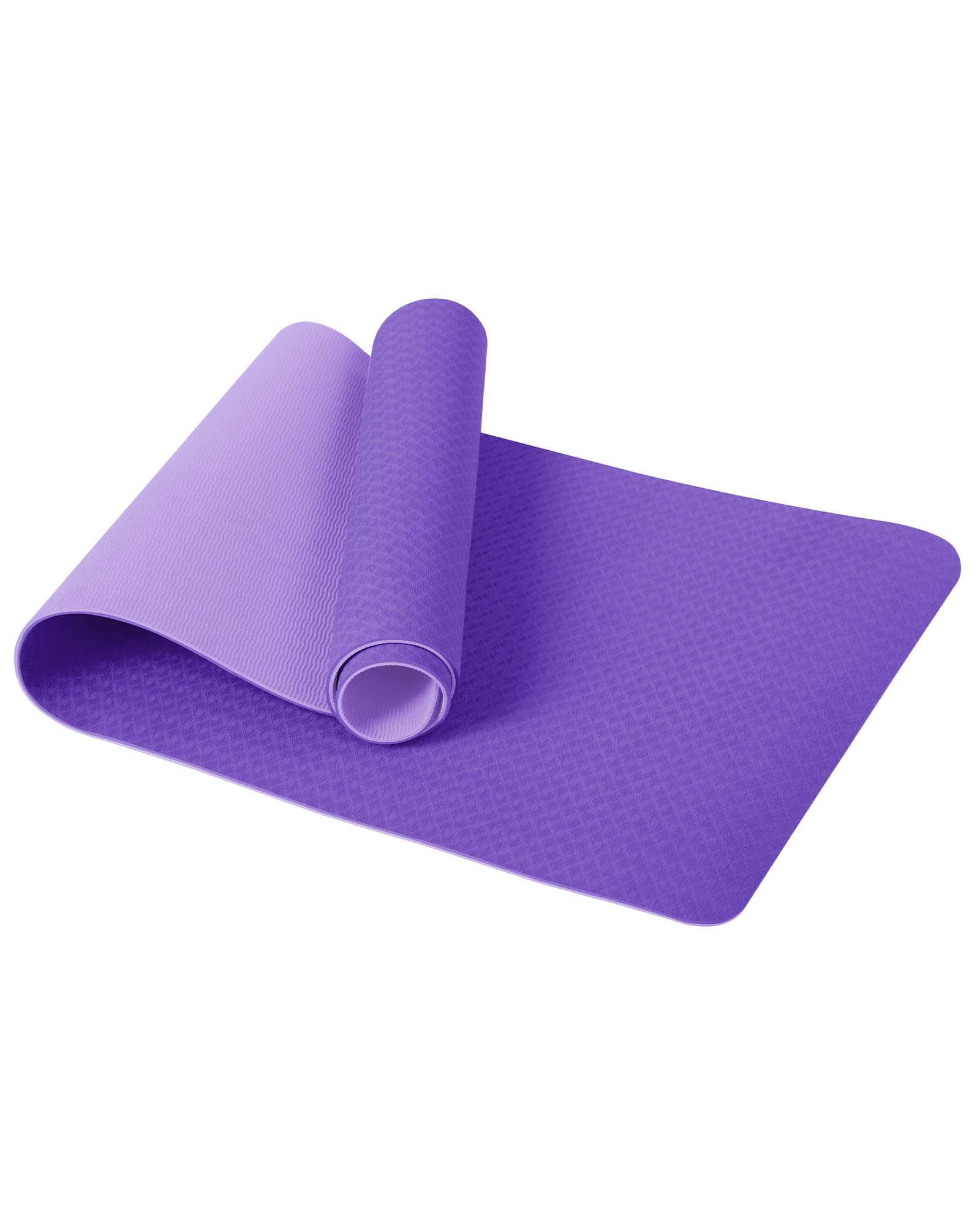 Good Nite Tapis de Yoga de Gymnastique de Exercice Fitness Tapis Fitness Antidérapant de Sport de Pilates avec Sangle de Transport 183 x 61 x 0,6 cm