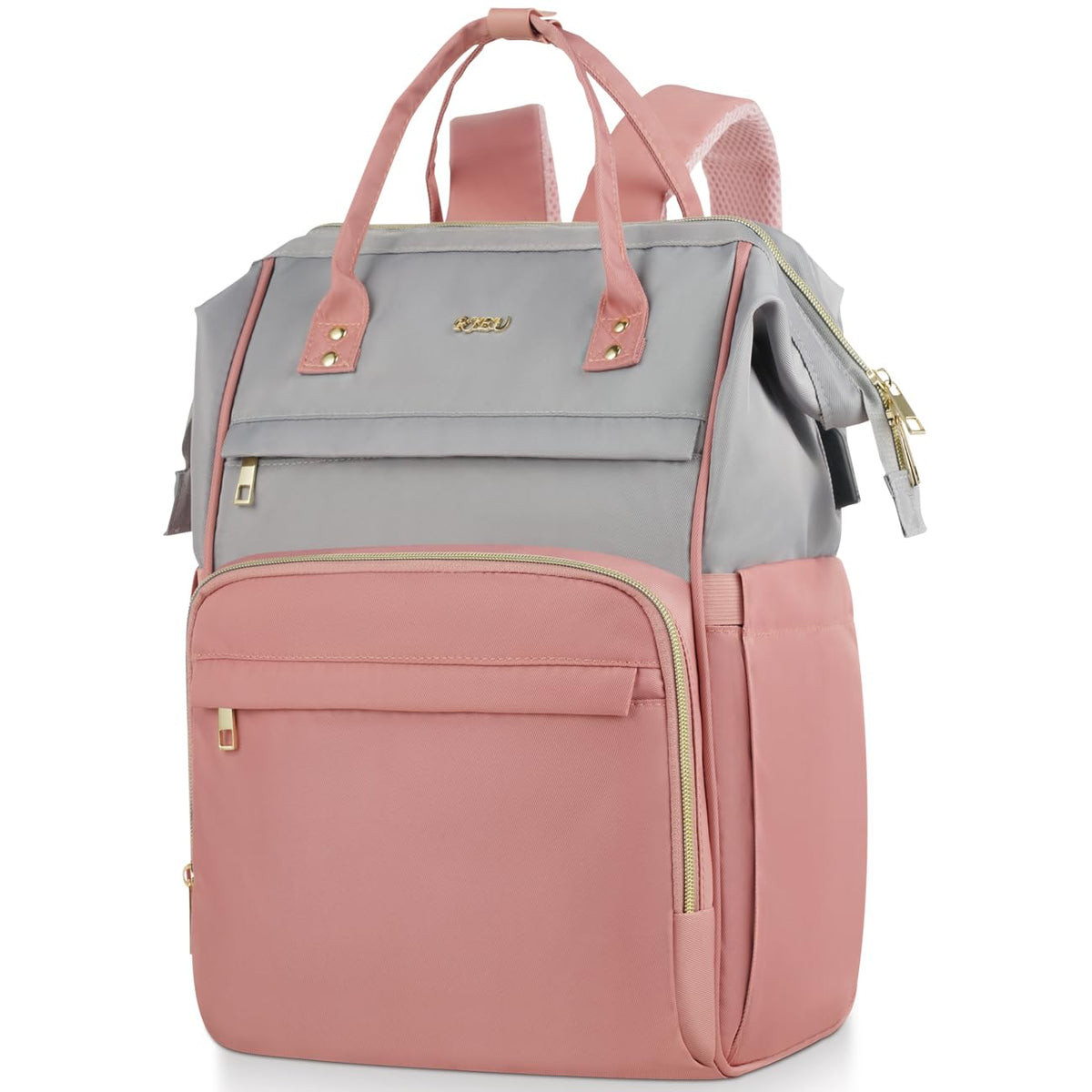 Sac à Dos Femme – Ordinateur Portable 15,6" & 17,3", Port USB, Poche RFID, Grande Capacité – École, Travail, Voyage