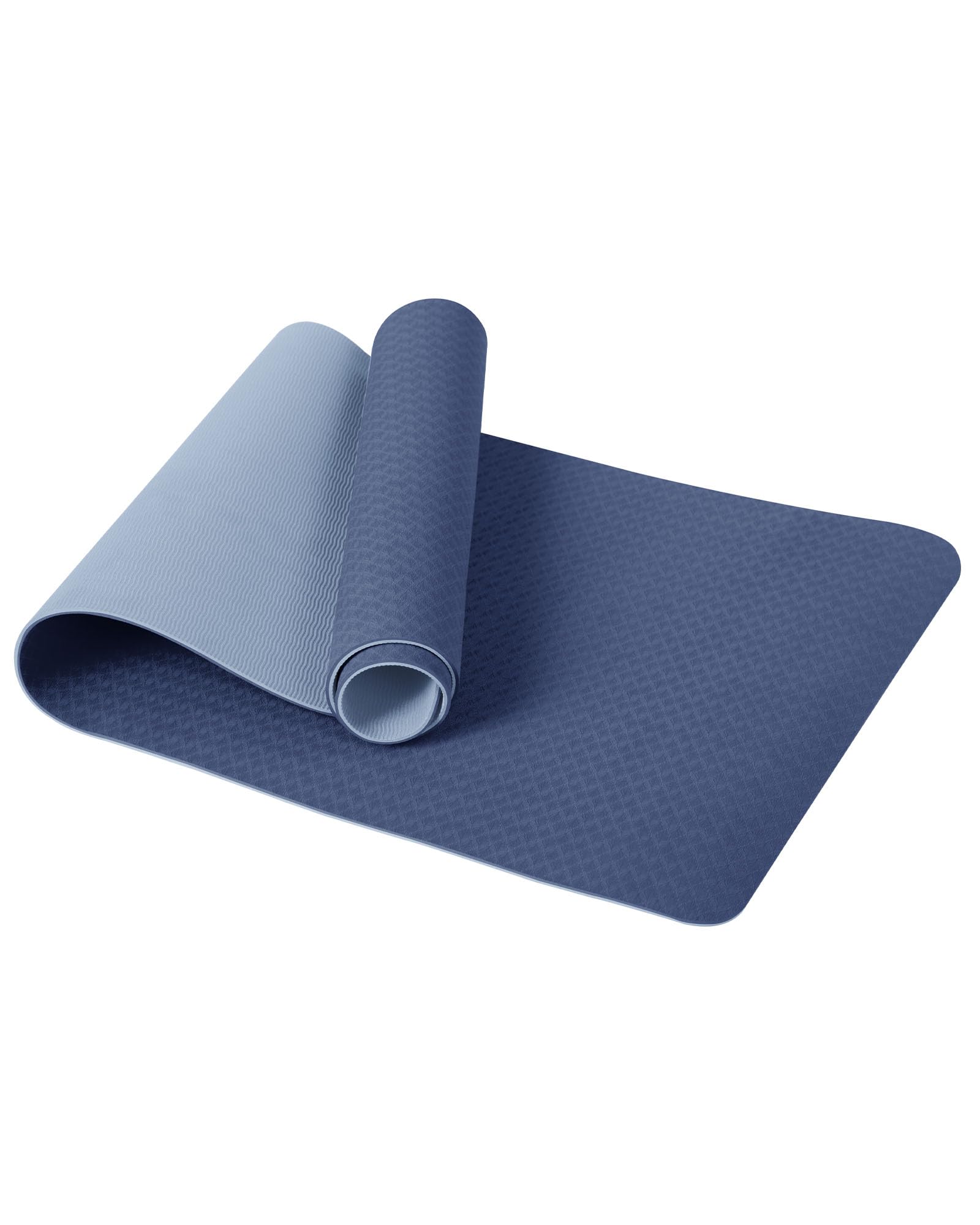 Good Nite Tapis de Yoga de Gymnastique de Exercice Fitness Tapis Fitness Antidérapant de Sport de Pilates avec Sangle de Transport 183 x 61 x 0,6 cm