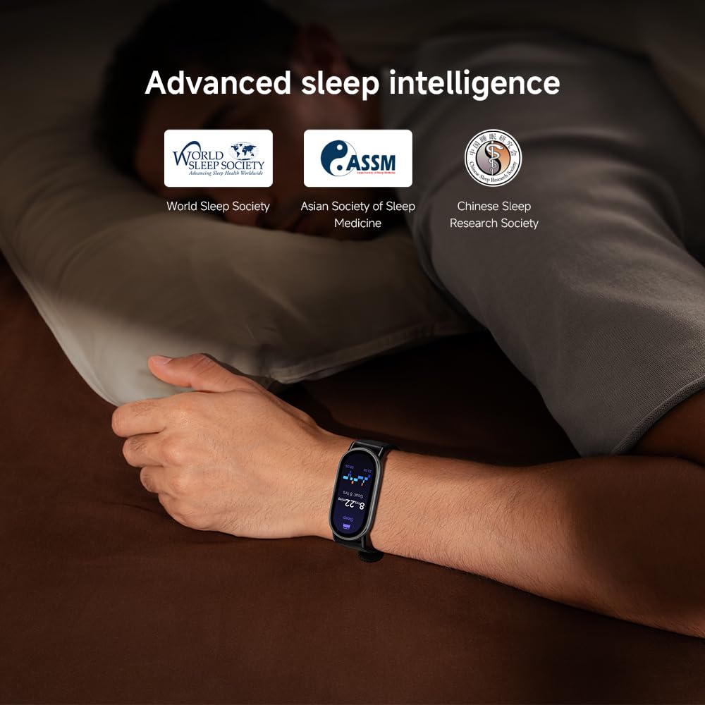 Xiaomi Smart Band 10 – Bracelet Connecté AMOLED 1.72", 21 Jours, 150+ Sports, 5 ATM, Boussole