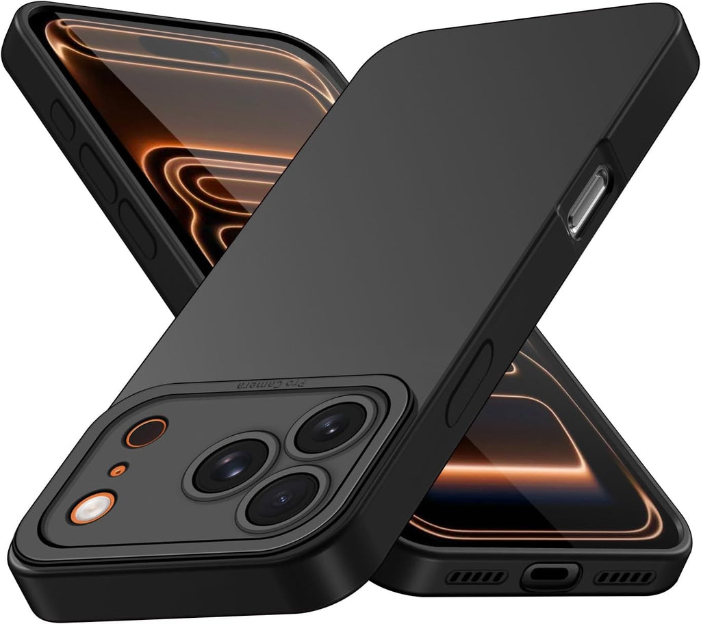 Tenphone Coque iPhone 15 (6,1") – TPU Souple Antichoc avec Protection Caméra