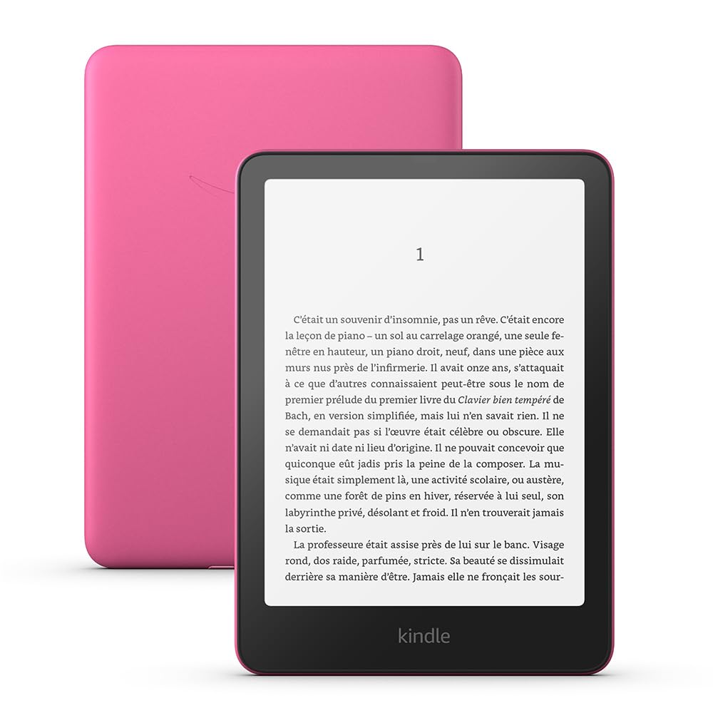 Amazon Kindle Paperwhite (Nouvelle génération) - Notre modèle le plus rapide avec un nouvel écran antireflets et une autonomie de plusieurs semaines - 16 Go - Sans publicités - Noir