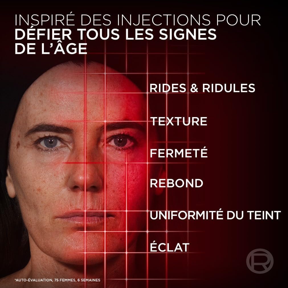 L'Oréal Paris Revitalift Laser X3 - Crème de Jour Anti-Âge FPS 25 - Acide Hyaluronique, Pro-Rétinol & Vitamine C - 50ml