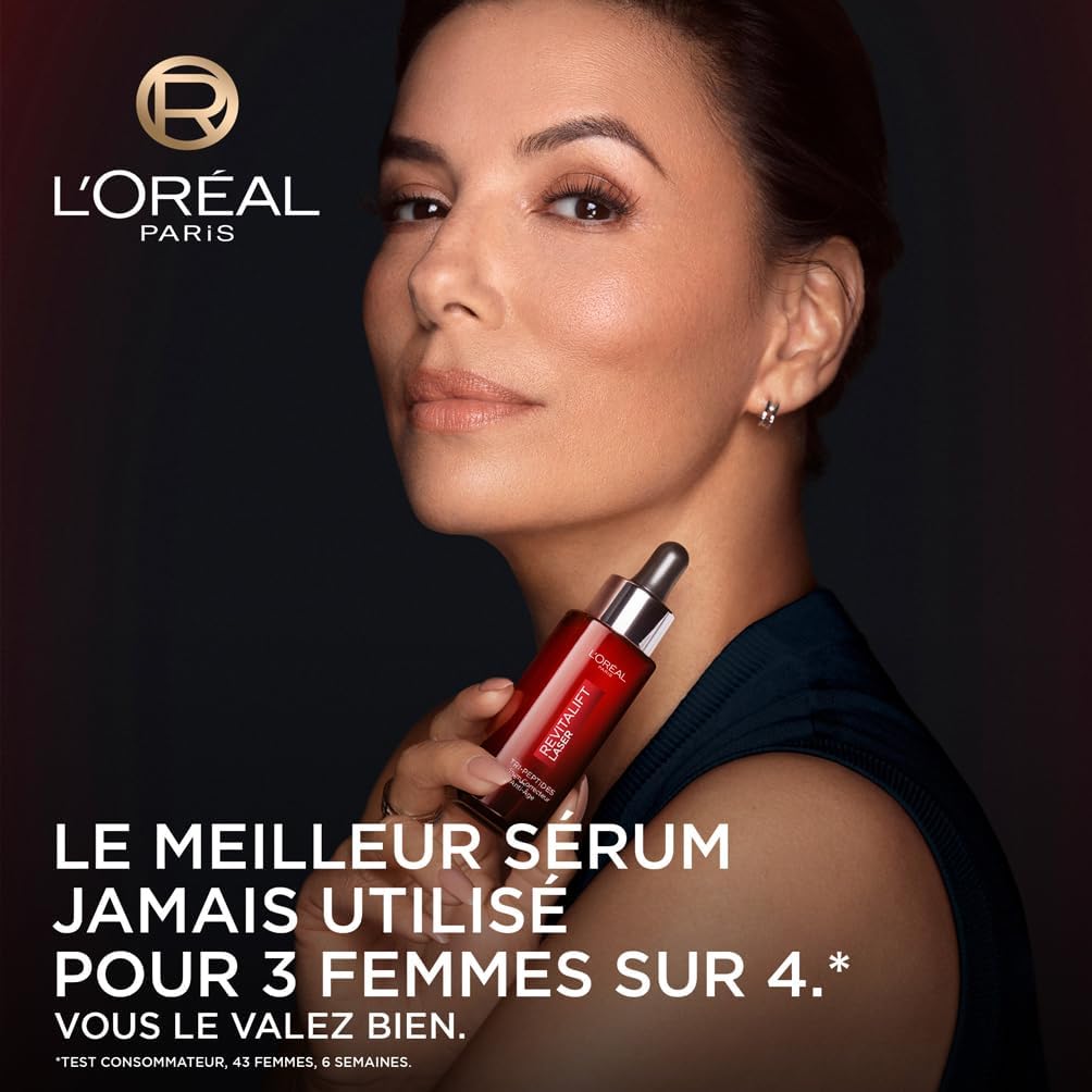 L'Oréal Paris Revitalift Laser X3 - Crème de Jour Anti-Âge FPS 25 - Acide Hyaluronique, Pro-Rétinol & Vitamine C - 50ml