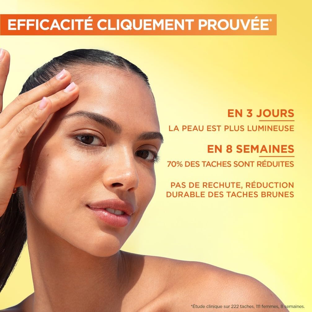 GARNIER SkinActive Vitamine C - Coffret Crème Sorbet Hydratante Fresh & Bright 85ml + Sérum Jour 30ml
