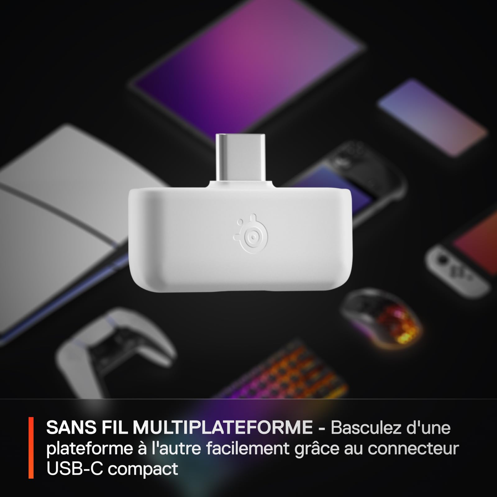 SteelSeries Arctis Nova 5 – Casque Gaming Sans Fil | 60h Batterie | 2,4GHz/BT | Micro ClearCast 2.X