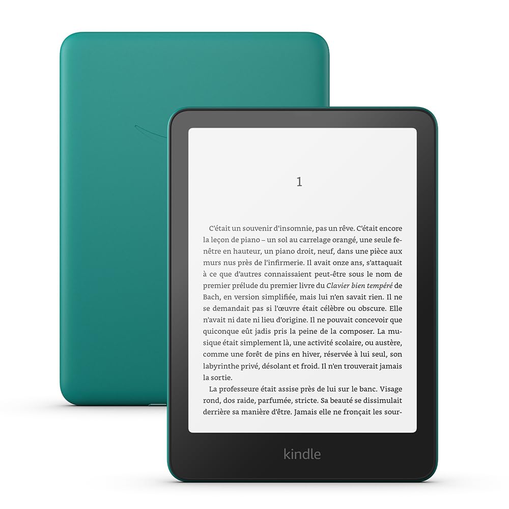 Amazon Kindle Paperwhite (Nouvelle génération) - Notre modèle le plus rapide avec un nouvel écran antireflets et une autonomie de plusieurs semaines - 16 Go - Sans publicités - Noir