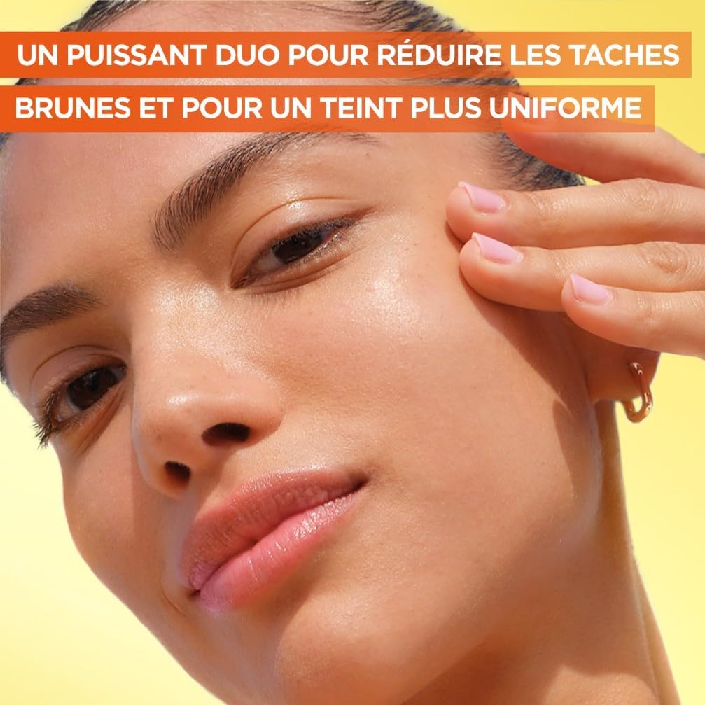 GARNIER SkinActive Vitamine C - Coffret Crème Sorbet Hydratante Fresh & Bright 85ml + Sérum Jour 30ml