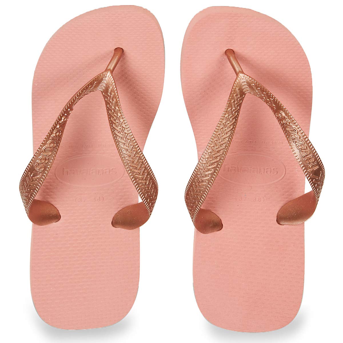 Havaianas Top Tiras – Tongs Femme Lanières Métalliques | Légères & Antidérapantes