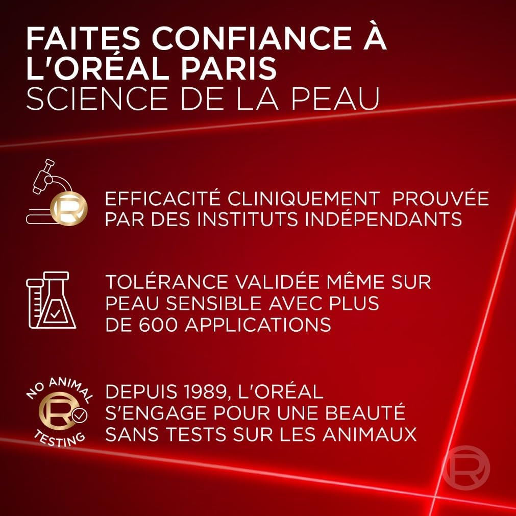 L'Oréal Paris Revitalift Laser X3 - Crème de Jour Anti-Âge FPS 25 - Acide Hyaluronique, Pro-Rétinol & Vitamine C - 50ml