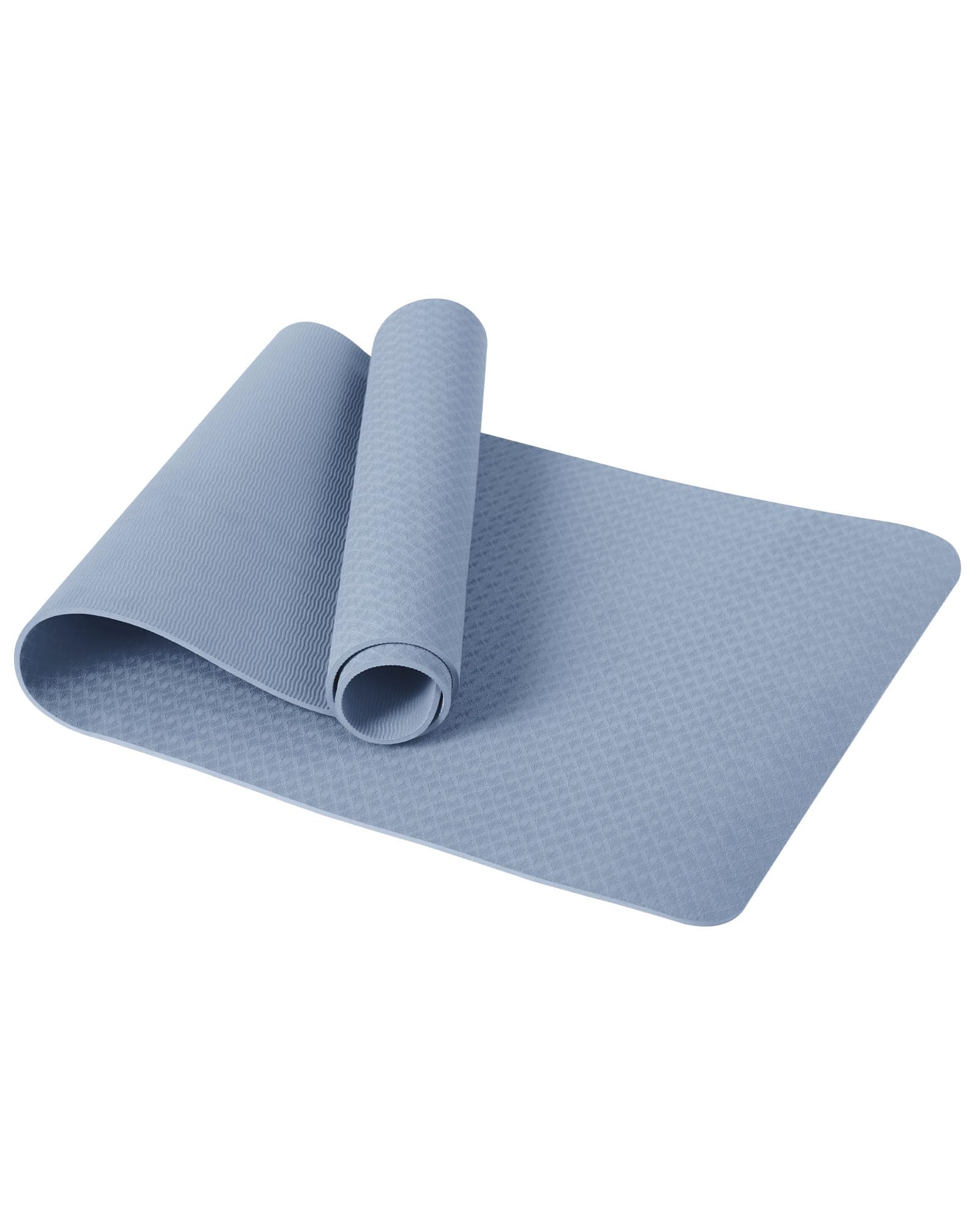 Good Nite Tapis de Yoga de Gymnastique de Exercice Fitness Tapis Fitness Antidérapant de Sport de Pilates avec Sangle de Transport 183 x 61 x 0,6 cm