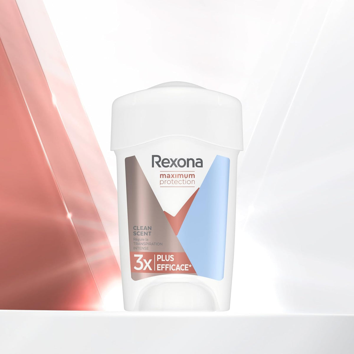 Rexona Maximum Protection Déodorant Femme Stick Clean Scent 45ml – Anti-Transpirant 96h