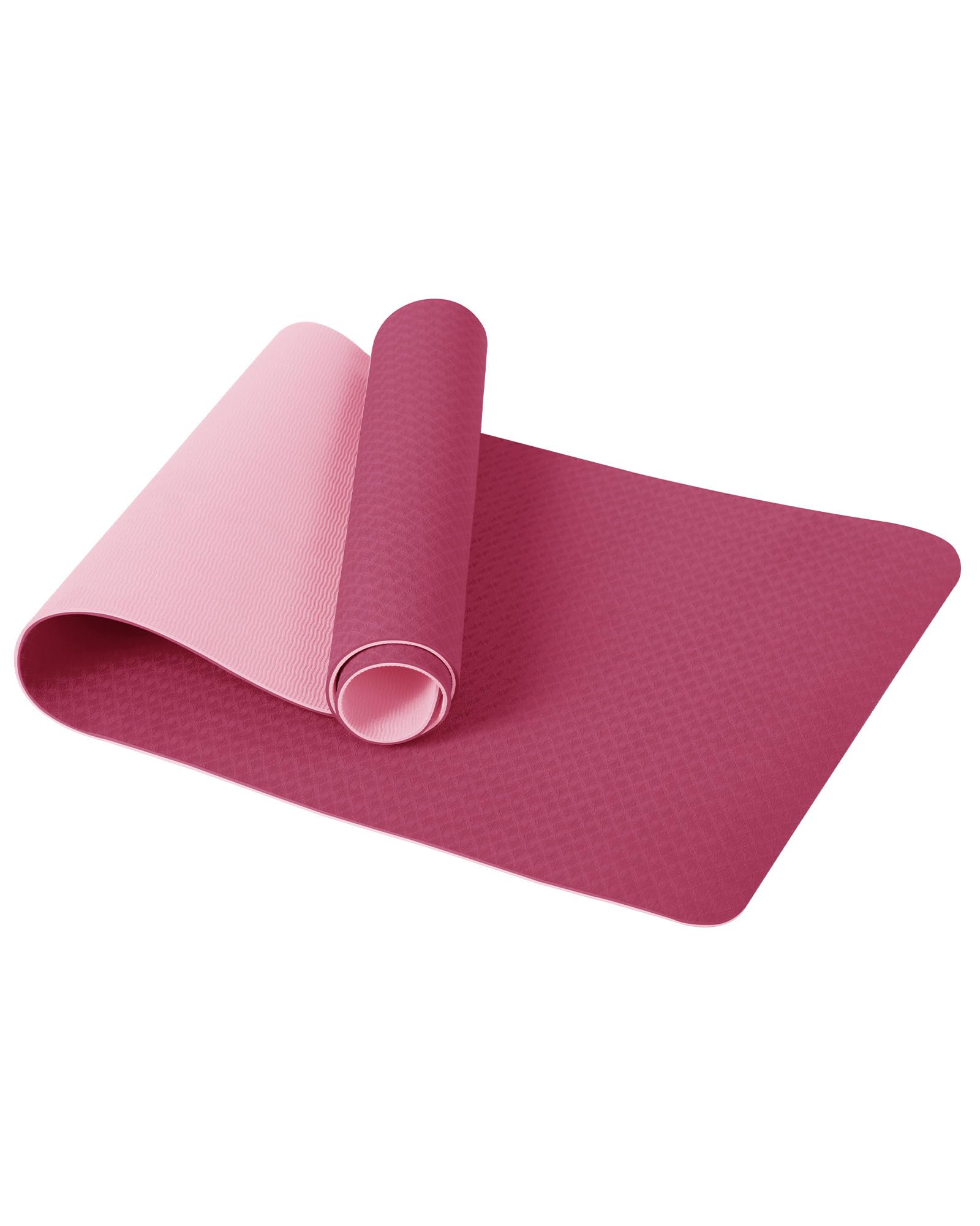 Good Nite Tapis de Yoga de Gymnastique de Exercice Fitness Tapis Fitness Antidérapant de Sport de Pilates avec Sangle de Transport 183 x 61 x 0,6 cm