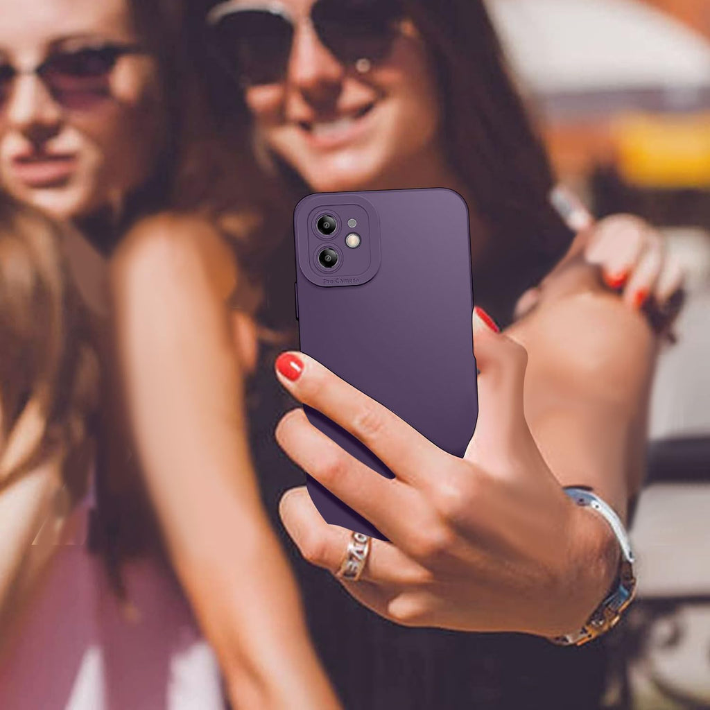 Tenphone Coque iPhone 15 (6,1") – TPU Souple Antichoc avec Protection Caméra