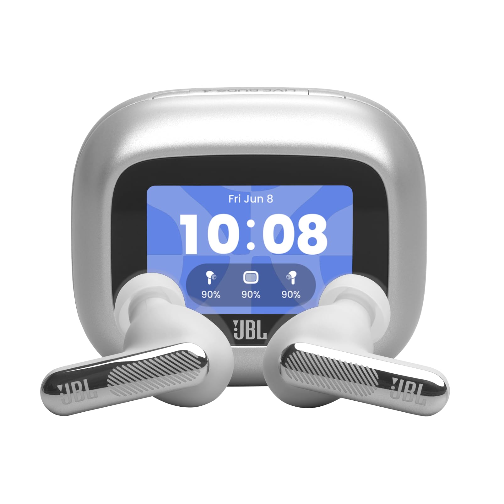 JBL Live Beam 4 – Écouteurs True Wireless ANC Adaptatif, 48h, IP55, Smart Charging Case